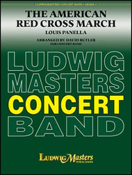 The American Red Cross March Concert Band sheet music cover Thumbnail